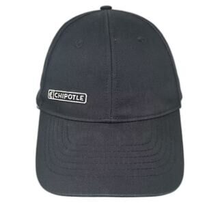 Loomstate Chipotle Baseball Cap Black White Organic Cotton Hat OS Strapback
